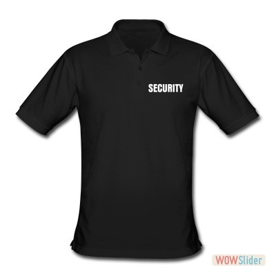 Security Sicherheitsdienst Arbeitsshirt Jobshirt24